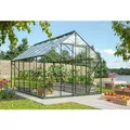 Vitavia, Gewächshaus "Merkur 9900", smaragd grün, 3 mm ESG, 9,9 m2