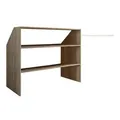 Kompaktgarderobe  Dacho , holzfarben , Maße (cm): B: 90 H: 100 T: 50.0