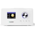 BLAUPUNKT IR25 Internetradio UKW Radio Küchenradio WLAN Radiowecker Wecker weiß - Weiß