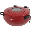 Pizzamaker PM3787, 1.200 Watt, rot CLATRONIC 263985 (4006160639858)