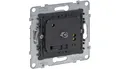 Legrand SEANO Einsatz elektronisches Fussbodenthermostat, 1 potentialfreier Schließer, Schaltstrom: 16A cos phi = 1, mit 4m Fernfühler (765052)
