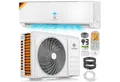 KESSER Split-Klimagerät Klimaanlage Set Split - mit WiFi/App Funktion Klimagerät 9000 BTU/h, Kühlen / Heizen  - 2.600 Watt Kältemittel R32