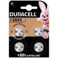 Duracell Knopfzelle CR2025 3 V 4 St. 165 mAh Lithium Elektro 2025