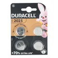 Duracell Batterie Lithium, Knopfzelle, CR2025, 3V Electronics, Retail Blister (4-Pack) 119345