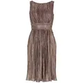 SWING Minikleid Cocktailkleid aus Plissee - Regular Fit bunt 44