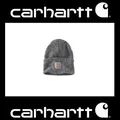 Original ! CARHARTT unisex Herren Damen Mütze A18 Rippstrick Beanie Pfeffer