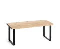 Zeller Present Regal Regal, Bambus/Metall, schwarz, ca. 36 x 15,5 x 15,5 cm