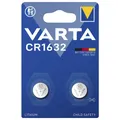 VARTA CR1632 Batterie 2 Stück Knopfzelle Lithium 3V 2er Bilster  CR 1632 CR-1632