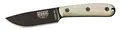 ESEE ES4HM Unisex – Erwachsene, Outdoormesser | Klingenlänge: 11.13 cm, Grün Griff: Micarta, Model 4 with Modified Handle, Mehrfarbig, normal