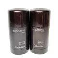 2x Calvin Klein Euphoria Men Deodorant Deo Stick 2x 75 ml ( 150 ml )