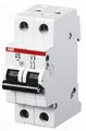 ABB 2 cds252001r0631 System Pro M Compact Miniatur Leitungsschutzschalter, Doppel Pole, Typ D, 63 A Nennstrom, 88 mm H x 35 mm W x 69 mm D
