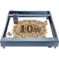 xTool D1 Pro 10W - Higher Accuracy Diode DIY Laser Engraving & Cutting Machine, Rotary Attachment: RA2 Pro, Bundle: No Bundle