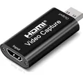 Professionelle HDMI USB Videoaufnahmekarte 1080P für Gaming, Streaming TV