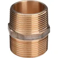 Viega Doppelnippel 269135 R 1 1/4, Rotguss, Mehrkant