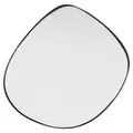 Kare-Design Wandspiegel, Anthrazit, Metall, Glas, Holzwerkstoff, organisch, 71.5x70.5x1.5 cm, Spiegel, Wandspiegel