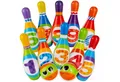 all Kids United Outdoor-Spielzeug Kinder Bowling Set XXL – Kegelspiel mit Bällen, Outdoor Spielzeug, PU-Schaumstoff, XXL Kegel-Spiel (10-tlg) + 2 Bälle