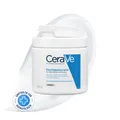 CeraVe Feuchtigkeitscreme mit Pumpspender: Reichhaltige Körpercreme für trockene bis sehr trockene Haut für Gesicht und Körper