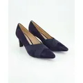 Peter Kaiser M9244344 Pumps Obermaterial: Leder und Textil blau 41 EU