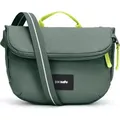 Pacsafe GO Saddle Spruce Green Anti-Theft Crossbody - Grau