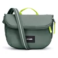 Pacsafe Unisex Go Anti-Diebstahl-Sattel Crossbody, Fichtengrün, Einheitsgröße