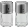 WMF Salz- und Pfefferstreuer Bel Gusto transparent/silber 2-tlg., 1 Set