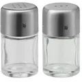 WMF Salz- und Pfefferstreuer-Set  Bel Gusto ¦ silber ¦ Edelstahl,Glas ¦ Maße (cm): H: 5