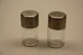 WMF Mini Streuer Set, Cromargan, Design Akantus, WMF Glas