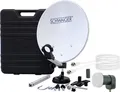 Schwaiger Mobile Sat-Anlage im Koffer 1x Stahl Antenne
