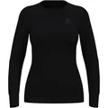 Odlo Damen Active Warm Eco Crew Longsleeve (Größe S, schwarz)
