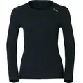 Odlo Damen BL Top Crew Neck Longsleeve schwarz