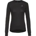 Odlo ACTIVE WARM ECO Funktionsshirt Damen in black, Größe S