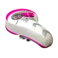 Resul Sattel 20-24 Zoll mit Motiv 230x155 mm Blau Pink inkl. Sattelkloben (Pink-Weiss, 230x155)