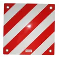 Alu Aluminium Warntafel Warnschild Anhänger Schild Fahrradträger 50x50 Italien