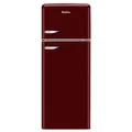 AMICA Kühl-/Gefrierkombination KGC 15631 R - weinrot - E