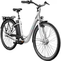 Agon Aurora 28 Zoll E-Bike 28 Zoll Citybike bis 115 km Damen Herren 150 - 175 cm Pedelec Elektrofahrrad 3 Gang und Beleuchtung StVZO