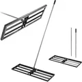 Kadax - Nivellierrechen Mit Stiel, Für Rasenpflege, Aus Metall