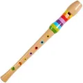 Eichhorn Kinder-Musikinstrument 100003481, Flöte aus Holz, ab 4 Jahre