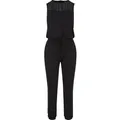 URBAN CLASSICS Jumpsuit Urban Classics Damen Ladies Tech Mesh Long Jumpsuit (1-tlg) schwarz 4XL (52)