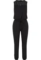 Urban Classics Damen Ladies Tech Mesh Long Jumpsuit Jumpsuit,, per pack Schwarz (black 00007), XXXX-Large (Herstellergröße: 4XL)