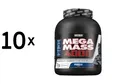 10 x Weider Mega Mass 4000 (3000g) Vanilla (21,00 EUR/kg)