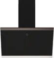 respekta Skala CH89060S  Kopffreihaube, 60 cm breit, Touch-Control, 9 Geschwindigkeitsstufen, Timer, Abluft oder Umluft, Glas schwarz