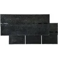 Bitumen-Rechteckschindel Schwarz 2 m²/ Paket