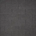 Easy Rechteck Bitumen-Dachschindeln schwarz
