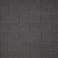 Easy Rechteck-Dachschindeln schwarz 80 x 33,6 cm Schindel Dach Dachschindel