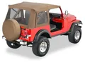Softtop Braun Supertop Bestop Verdeck Spice Jeep CJ7 76-86 Wrangler YJ 87-95