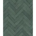 Rasch Vliestapete Factory V Bricks Flaschengrün 10,05 x 0,53 m