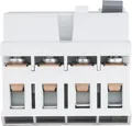 REV FI Schutzschalter (RCCB) 4-polig, Höhe 68mm, 40A, 30mA, 4TE, 415VAC, weiss