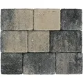 Diephaus Pflasterstein Semito Weiß-Schwarz Mehrformat 6 cm Stärke