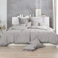 Vario Bettwäsche Renforce, Stone washed blassrose, 200 x 200 cm