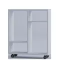 VCM Rollwagen "Dremala", BxL: 60 x 65 cm - weiss
